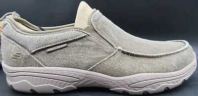 Skechers Creston Men's Slip On Shoes Taupe Multiple Sizes (588895S) • $38.98