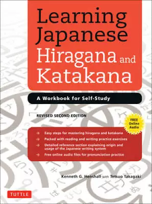 Learning Japanese Hiragana And Katakana: A Workbook For Self-Study - GOOD • $5.47