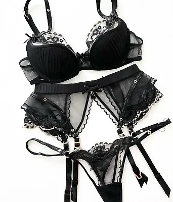 Honey Birdette Madonna Bra Set Extremely Rare • $230