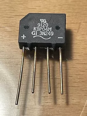 GI  3N249 1.5A 400V Glass Passivated Single-Phase Rectifier Bridge. • $2.50