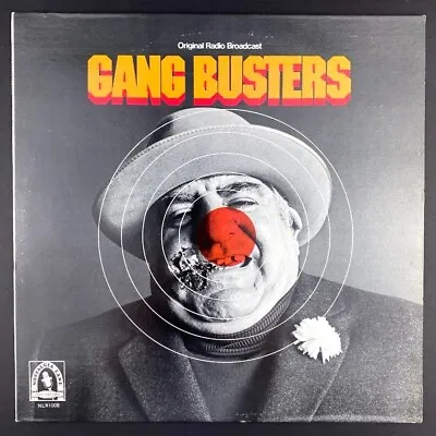 Gang Busters • Original Radio Show Broadcast Vinyl NOSTALGIA LANE Record LP VG • $4.99