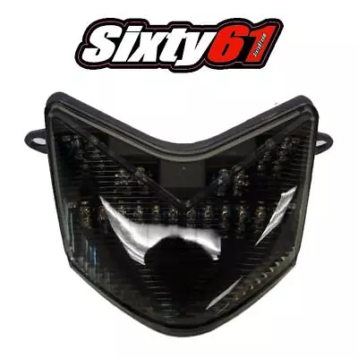 ZX6R ZX10R Tail Light LED 2005-2006 Kawasaki Integrated Turn Signal Brake Smoke • $61