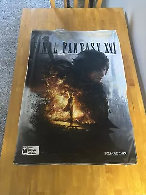 Final Fantasy XVI (16) Fabric Poster (32inx24in) • $90