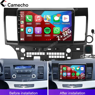 Android 13.0 Car GPS Radio Player Stereo CarPlay For Mitsubishi Lancer 2007-2012 • $139.99