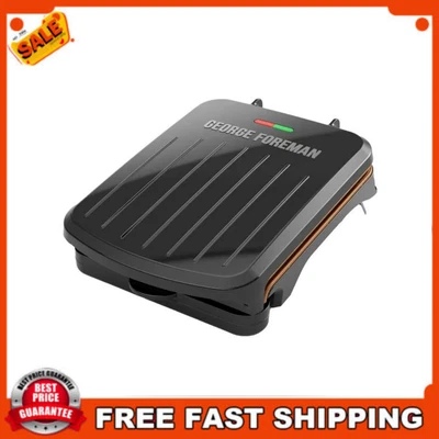 $17.84 • Buy George Foreman 2-Serving Classic Plate Electric Indoor Grill And Panini Press