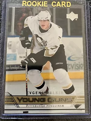 2006-07 Upper Deck Young Guns Evgeni Malkin RC Pittsburgh Penguins #486 • $83.24