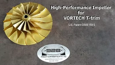 Billet Performance Impeller For Vortech ® T-trim CW By 928 Motorsports • $750