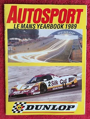 Autosport Le Mans Yearbook Supplement 1989 Aston Martin Donnelly Bell Jaguar  • £8