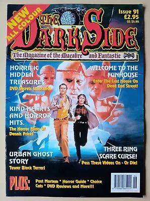 The Dark Side #91 2001 Uk Horror Magazine:  Welcome To The Funhouse Denis Price • £5