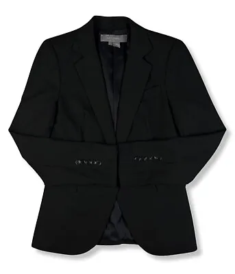 Zara Women's Oversized Blazer Black Size Large Shoulder Pads Recycled Polyester • $20