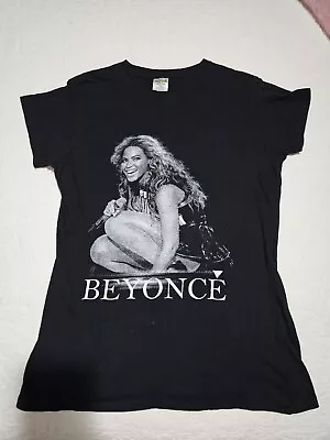 Beyonce The Mrs Carter Downunder Tour Black Women's Tshirt L • $20