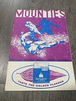 1962 Hawaii Islanders  /Vancouver Mounties PCL  AAA Program Angels Twins • $22.17