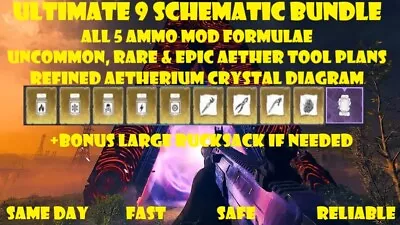 Call Of Duty: Modern Warfare III Zombies 9 RARE Schematics AMMO MODS BUNDLE MW3✅ • £29.99