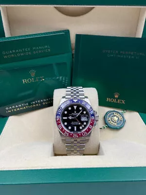 $20825 • Buy Rolex GMT Master II Pepsi Jubilee Bracelet 126710BLRO Unworn 2021+