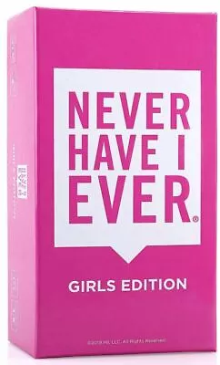 Never Have I Ever Girls Edition Card Game NEW 17+ Year  • $29.95