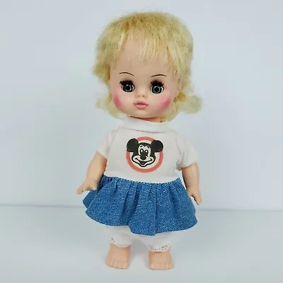 Vintage Horsman Mouseketeer Doll Blond Girl Sleepy Eyes Movable Vinyl Plastic  • $30
