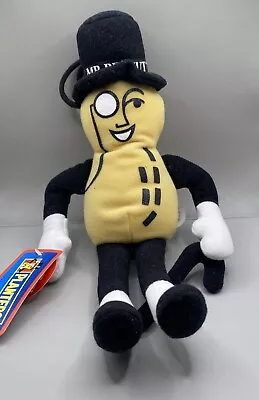 Vintage Nabisco 10  Planters Mr. Peanut Plush & Bean Bag Stuffed Doll • $10