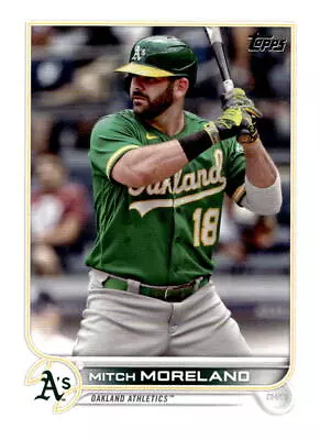 2022 #42 Mitch Moreland • $1.51