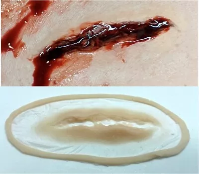The Skin Wound 10 | Silicone Prosthetic | SFX Make Up • £6.99