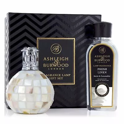 £35.99 • Buy Ashleigh & Burwood Arctic Tundra And Fresh Linen Premium Fragrance Lamp Gift Set