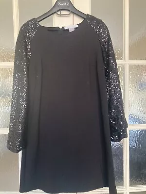 Ladies La Redoute Black Dress Size 12 • $2.51