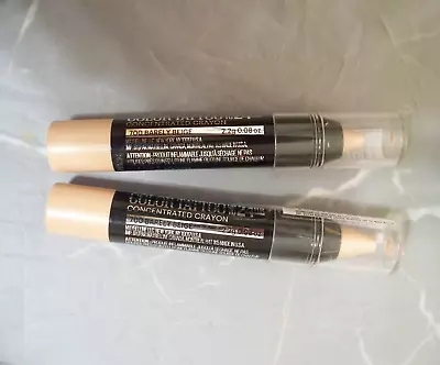 (2) Maybelline Color Tattoo Crayon Stick Eye Shadow BARELY BEIGE 700 Unused • $7.49