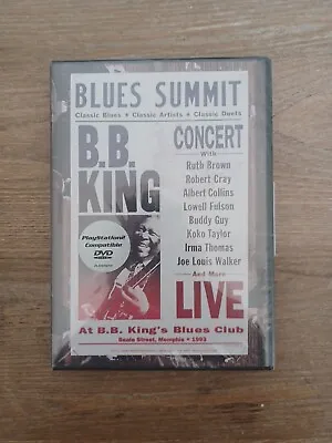 B.B. King - Blues Summit (DVD 2000) Factory Sealed NOS Free Shipping Rock • $15.19