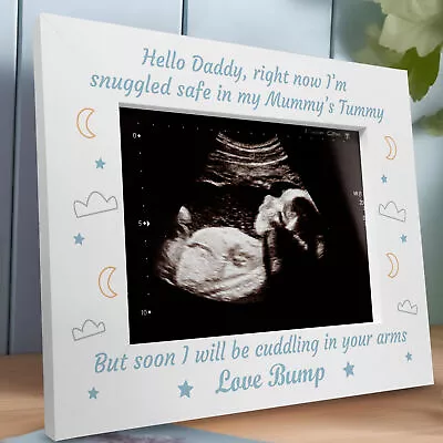 Bump Gifts For Daddy To Be Birthday Christmas Gift From Bump Photo Frame • £8.99