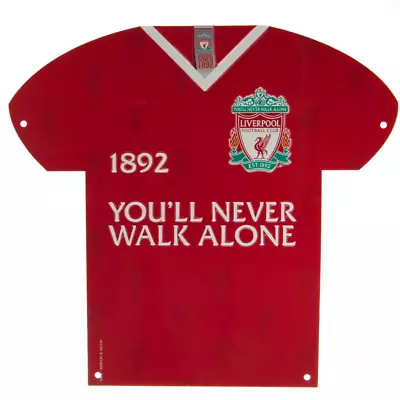 £8.40 • Buy Liverpool FC Metal Shirt Sign