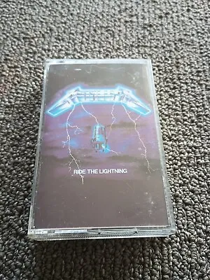 Metallica Ride The Lightning Cassette/megaforce/elektra E4 60396/1984/near Mint  • $135.69