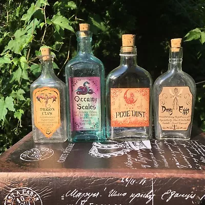 $6 • Buy LABELS ONLY Halloween Apothecary Potion Bottles Harry Potter Party Prop DIY