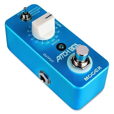 MOOER Pitch Box Guitar Harmonizer Pedal Harmony Pitch Shifter Detune For Elec... • $75.35