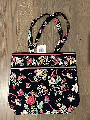 Vera Bradley Tote Ribbons New Rare Discontinued • $79.99