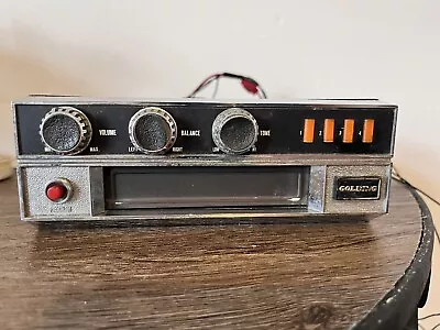 8 Track Car Stereo Radio Cassette Player 60s 70s Golding Made In Japan Vintage • £26.99