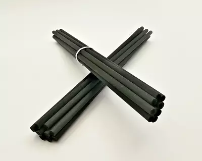 Premium Black Reed Diffuser Replacement Sticks 200mm X 5mm Extra Thick X10 • $9.95