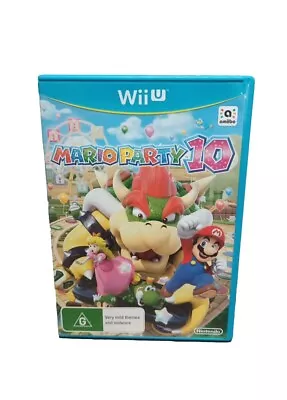 Mario Party 10 (2015 PAL Wii U) Tested • $36.99