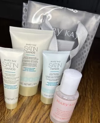 Mary Kay Satin Hands Set MINI TRAVEL SIZE - NEW! With FREE Micellar Water • $18