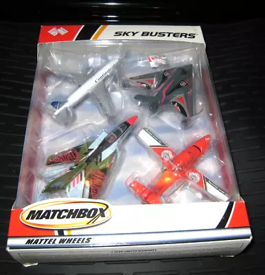 Matchbox Sky Busters 4 Pack  NEW VINTAGE 2001 - Nighthawk SR-71 Blackbird • $24.99