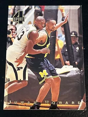 1994 Classic Four Sport #5 Juwan Howard RC Michigan Wolverines • $0.06