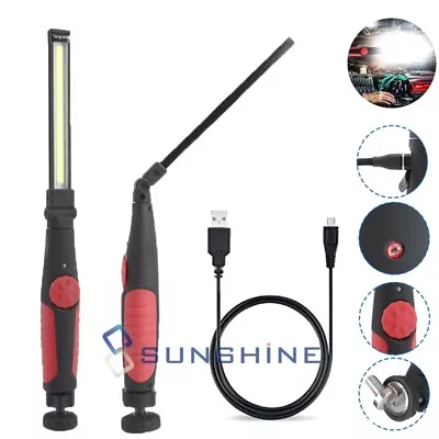 10000lumen Magnetic Slim Bar Folding Led Work Light Camping/auto Repair Torch  • $14.87