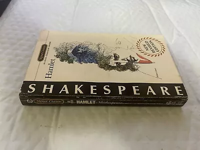 William Shakespeare Hamlet Milton Glaser Cover Art Vintage Paperback PB • $7.99