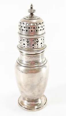 Antique English Sterling Silver Sugar Caster Shaker Muffineer Mappin & Webb • $275