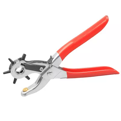 Leather Hole Punch Belt Tool 6 Sizes Puncher Revolving Pliers Heavy Duty 9  • $6.07