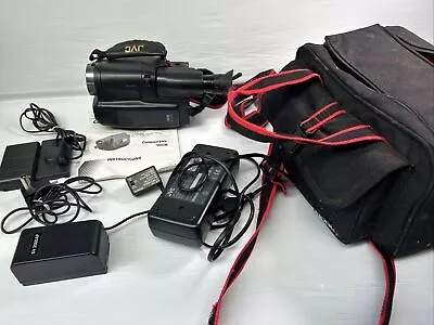 JVC GR-AX210 Compact VHS-C Camcorder 12x Hyper Zoom Hand Held Video • $60