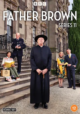 Father Brown: Series 11 DVD (2024) Mark Williams Cert 12 3 Discs ***NEW*** • £22.96