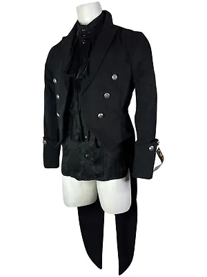 Shrine Gothic Vampire Military Victorian Tailcoat Pirat Coat Jacket Steampunk  • $249.99