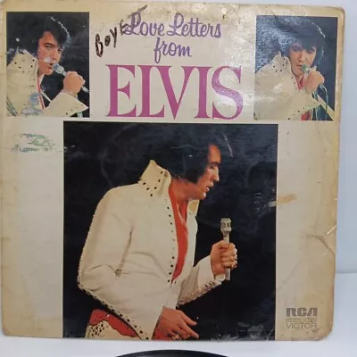 Elvis Presley LP Love Letters From Elvis  RCA Victor LSP-4530 Stereo 1971 G- • $5