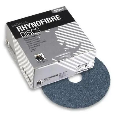 Buy Indasa 7  Rhynofibre  Z  Silver Resin Fiber Grinding Discs 2200 Series • $95.15