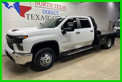 2021 Chevrolet Silverado 3500 LT 4x4 Diesel Flat Bed Dually Carplay Allison • $40990