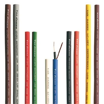 Van Damme XKE Pro Instrument Cable - Sold By The Metre - Choice Of 10 Colours • £1.40